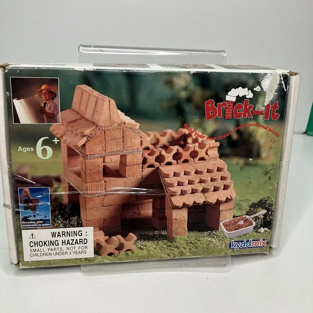 Kyddmix Brick-It Build Your Own Dream World With Real Bricks TH-11 NOS